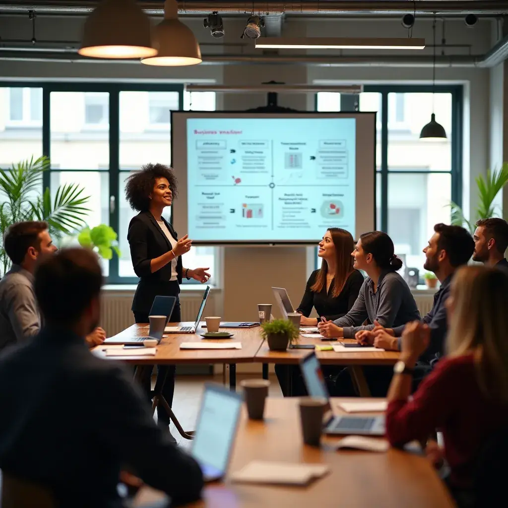 Modern green background